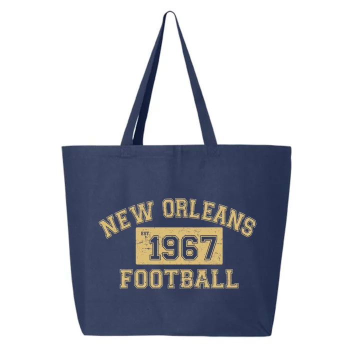 New Orleans Football Establish 1967 25L Jumbo Tote