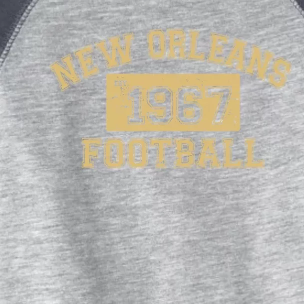 New Orleans Football Establish 1967 Toddler Fine Jersey T-Shirt