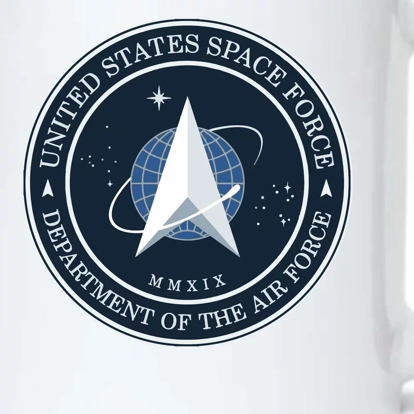 New United States Space Force Logo 2020 Black Color Changing Mug