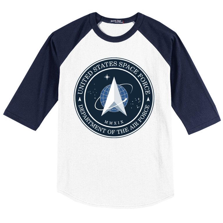 New United States Space Force Logo 2020 Baseball Sleeve Shirt