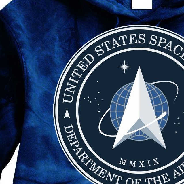 New United States Space Force Logo 2020 Tie Dye Hoodie