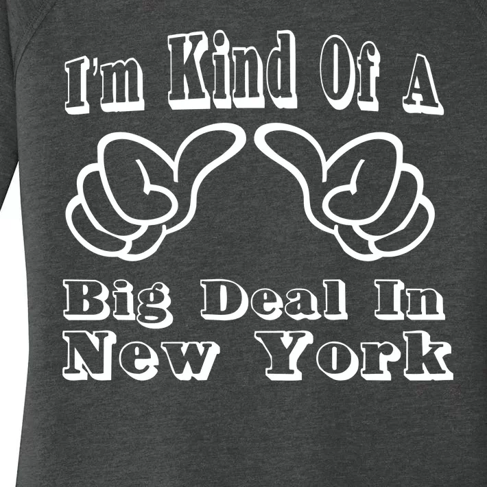 New York Big Deal Women's Perfect Tri Tunic Long Sleeve Shirt