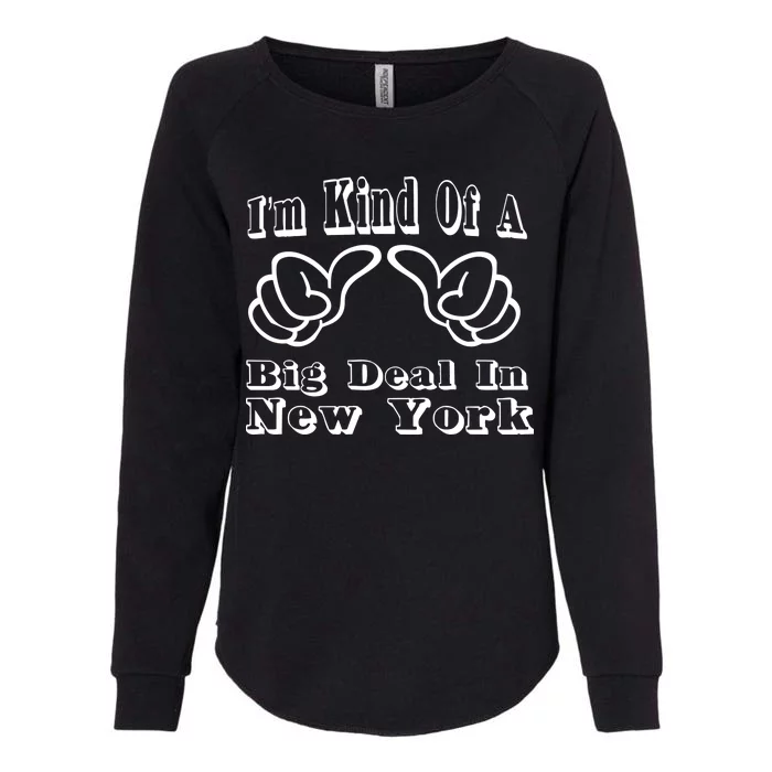 New York Big Deal Womens California Wash Sweatshirt