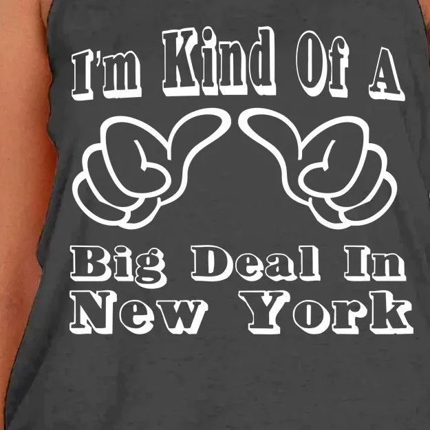 New York Big Deal Women's Knotted Racerback Tank