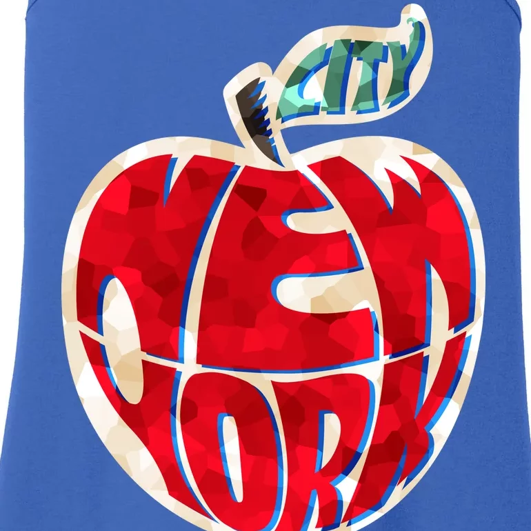 New York City Big Apple Ladies Essential Tank