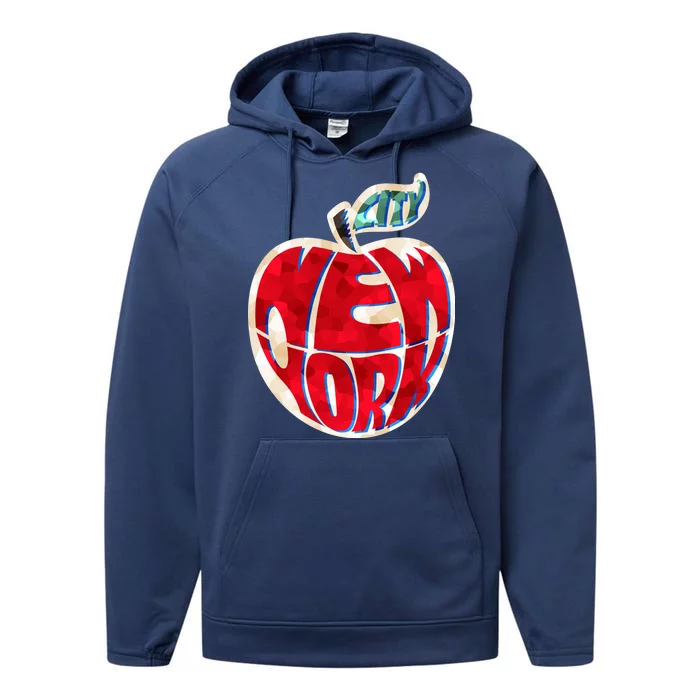 New York City Big Apple Performance Fleece Hoodie