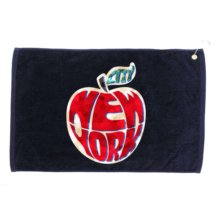 New York City Big Apple Grommeted Golf Towel