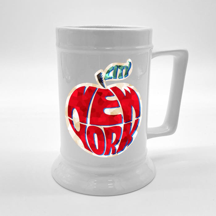 New York City Big Apple Front & Back Beer Stein