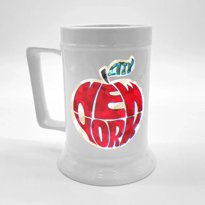 New York City Big Apple Front & Back Beer Stein