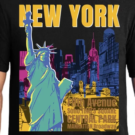 New York City Liberty Statue Pajama Set