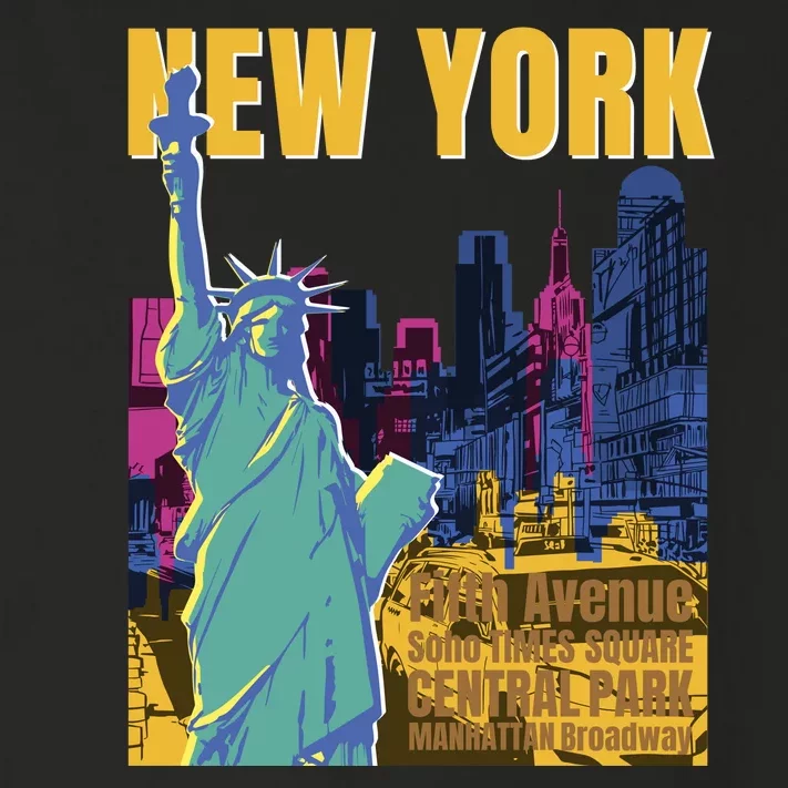 New York City Liberty Statue Toddler Long Sleeve Shirt