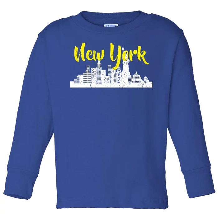 New York City Logo Toddler Long Sleeve Shirt