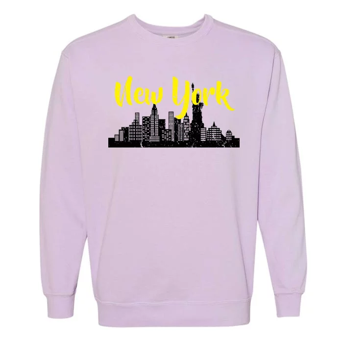 New York City Logo Garment-Dyed Sweatshirt