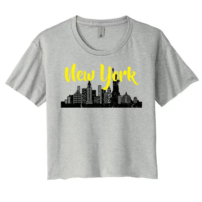 New York City Logo Women's Crop Top Tee