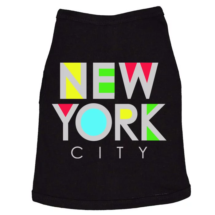 New York City Retro Doggie Tank