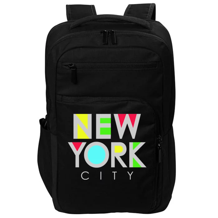 New York City Retro Impact Tech Backpack