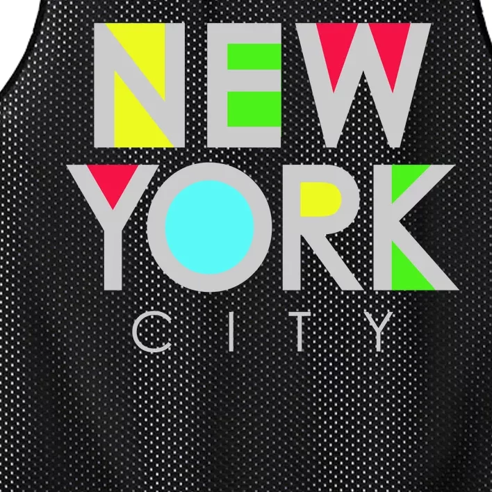 New York City Retro Mesh Reversible Basketball Jersey Tank