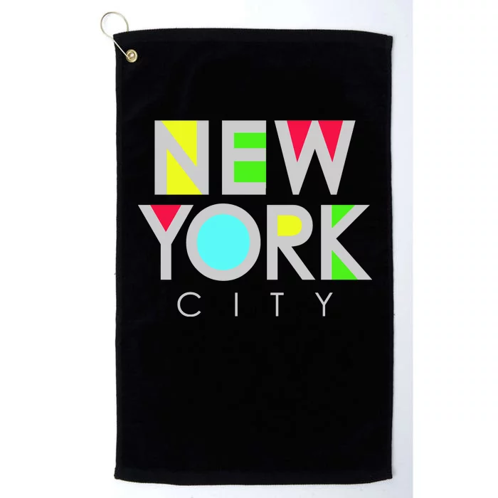 New York City Retro Platinum Collection Golf Towel