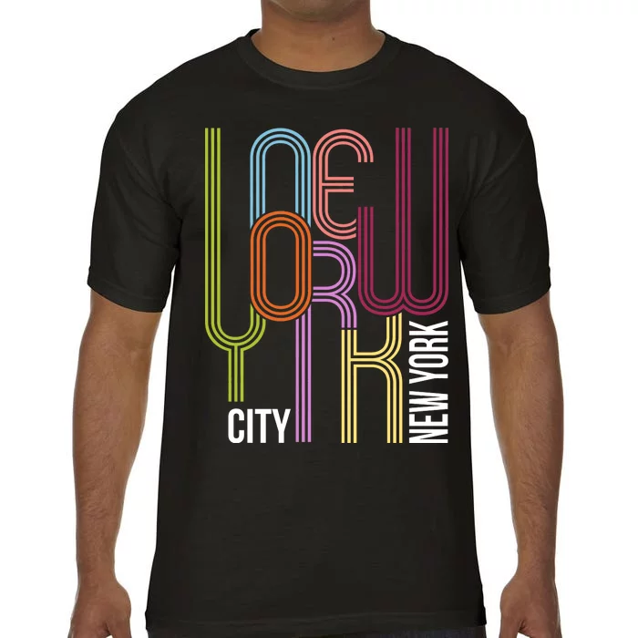 New York City Retro 80s Style Comfort Colors T-Shirt