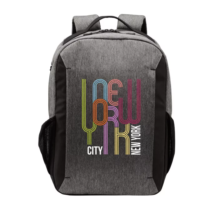 New York City Retro 80s Style Vector Backpack