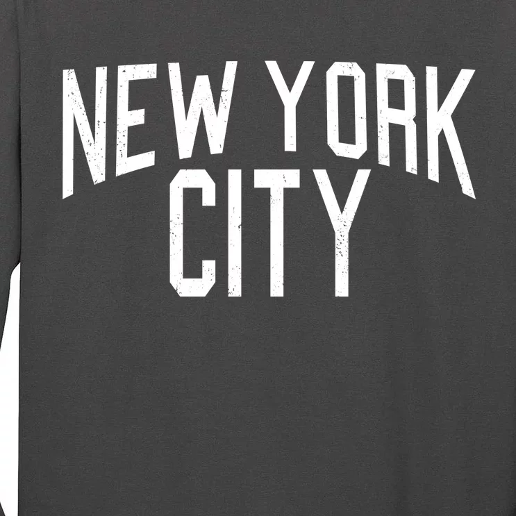 New York City Simple Logo Tall Long Sleeve T-Shirt