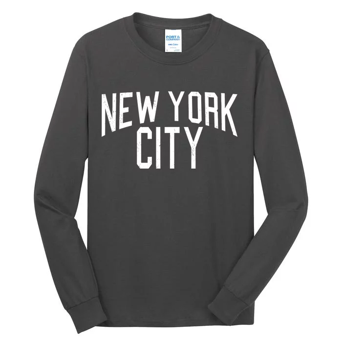 New York City Simple Logo Tall Long Sleeve T-Shirt