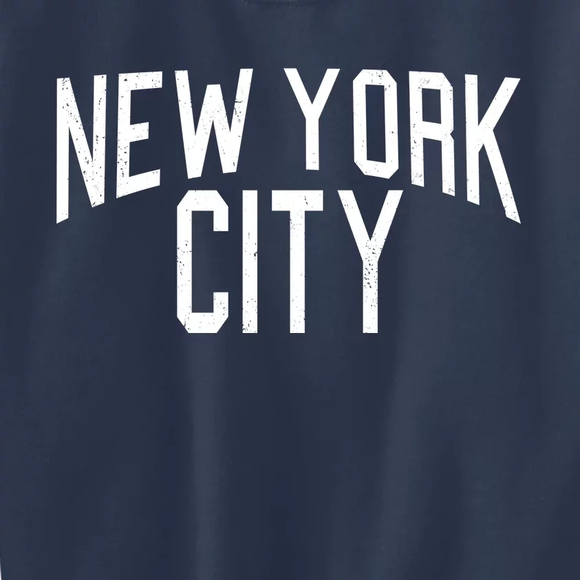 New York City Simple Logo Kids Sweatshirt