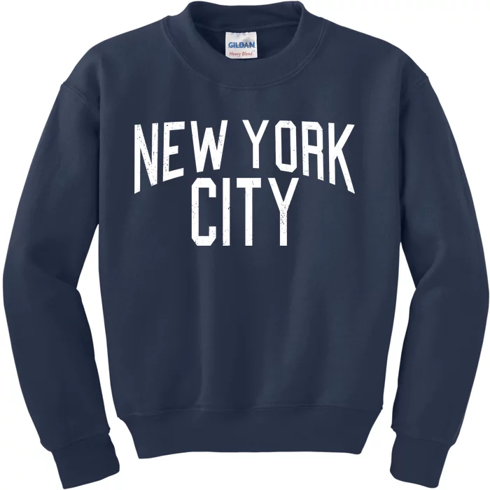 New York City Simple Logo Kids Sweatshirt