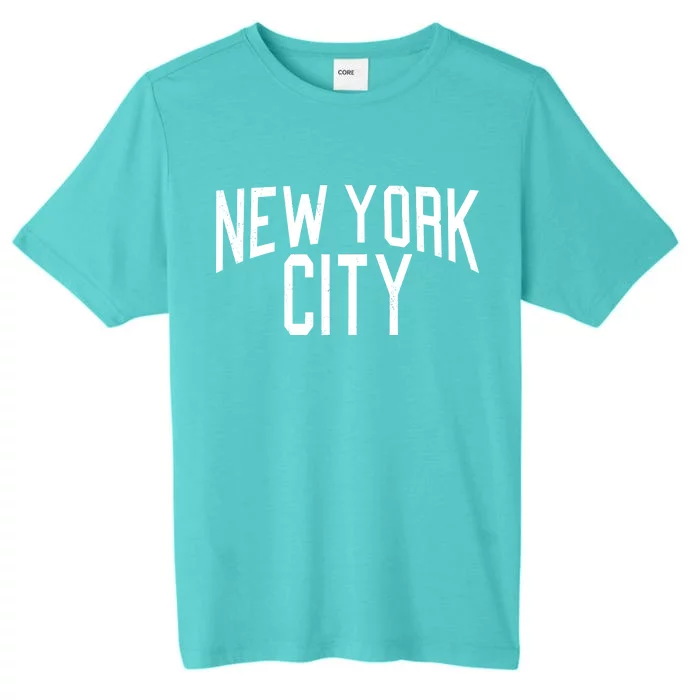 New York City Simple Logo ChromaSoft Performance T-Shirt