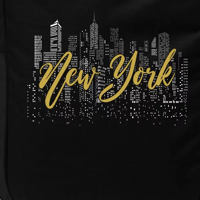 New York City Skyline  Buildings Impact Tech Backpack