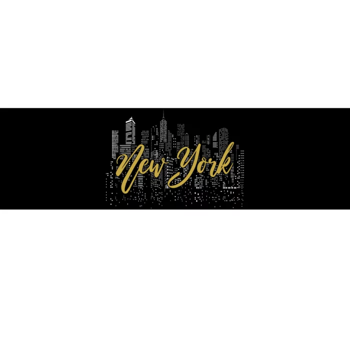 New York City Skyline  Buildings Bumper Sticker