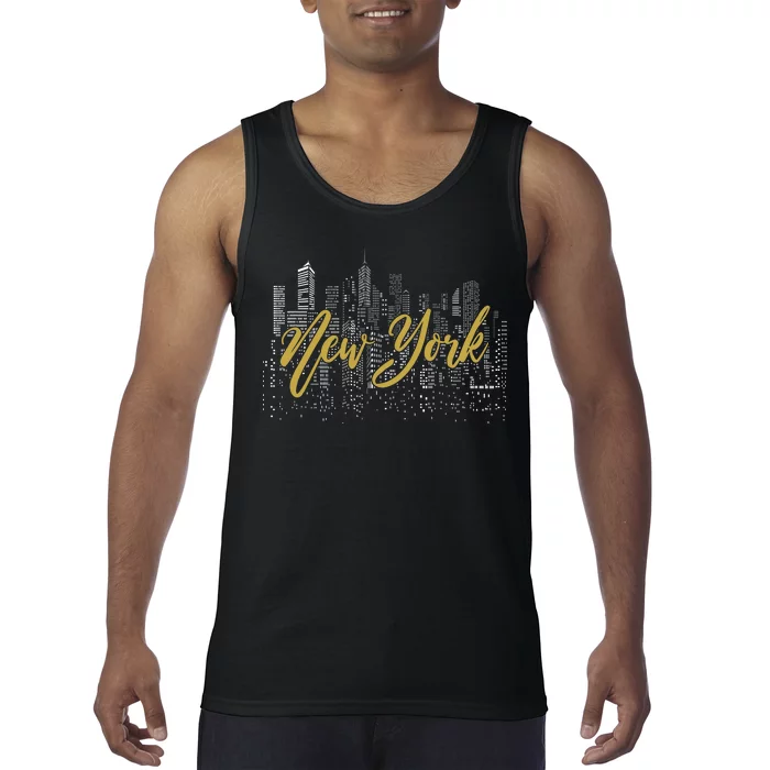 New York City Skyline  Buildings Tank Top