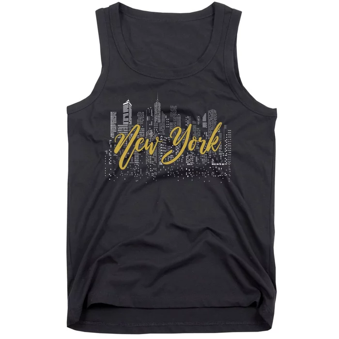 New York City Skyline  Buildings Tank Top