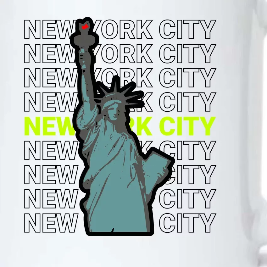 New York City Statue of Liberty Black Color Changing Mug