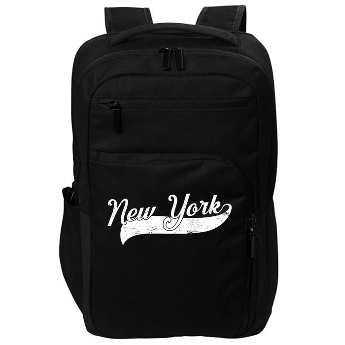 New York Classic Logo Impact Tech Backpack