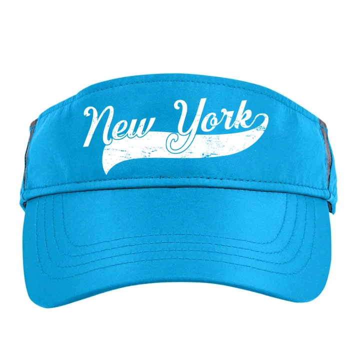 New York Classic Logo Adult Drive Performance Visor