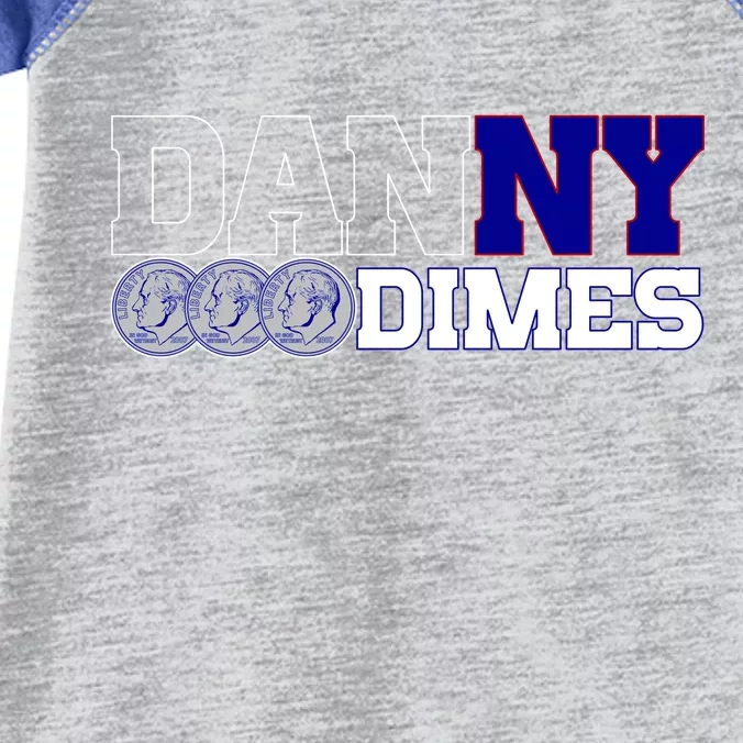 New York Danny Dimes QB NY Infant Baby Jersey Bodysuit