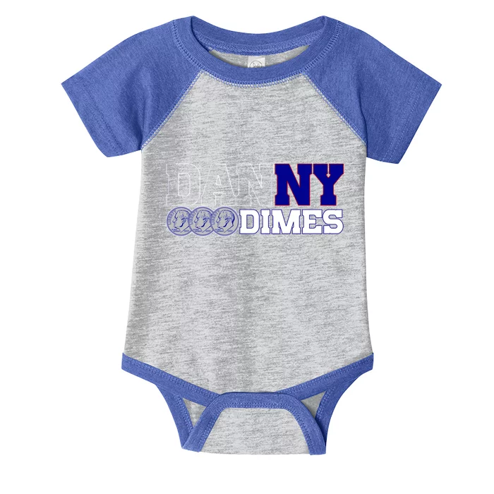 New York Danny Dimes QB NY Infant Baby Jersey Bodysuit