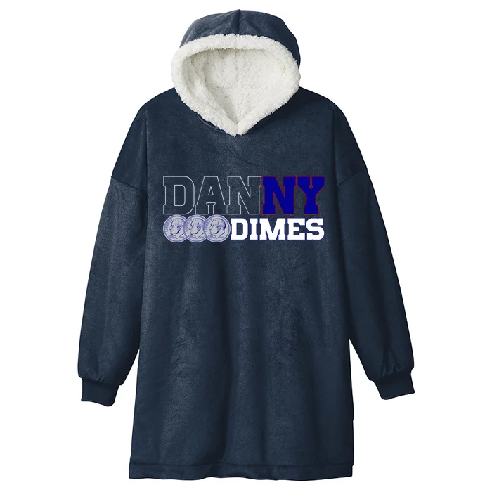 New York Danny Dimes QB NY Hooded Wearable Blanket