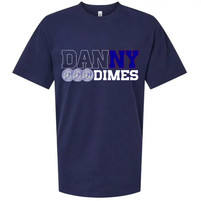 New York Danny Dimes QB NY Sueded Cloud Jersey T-Shirt