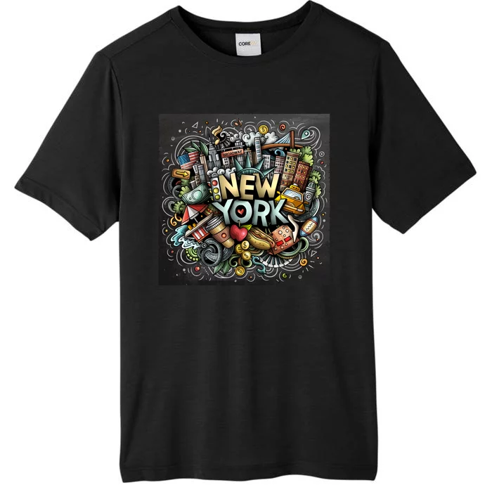 New York Illustration ChromaSoft Performance T-Shirt