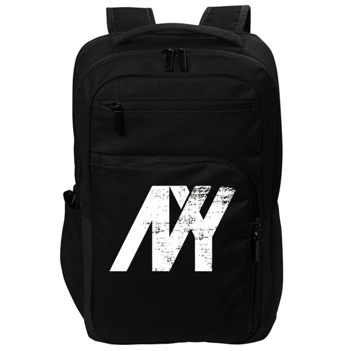 New York NY Grunge Impact Tech Backpack