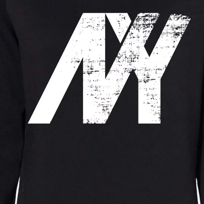 New York NY Grunge Womens California Wash Sweatshirt