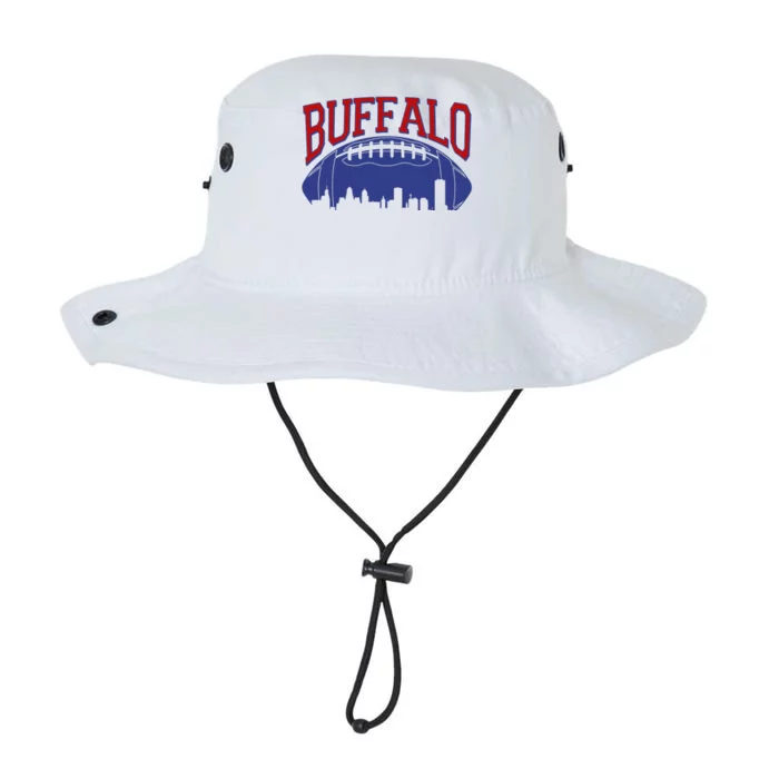 New York Skyline Buffalo Football Fan Legacy Cool Fit Booney Bucket Hat