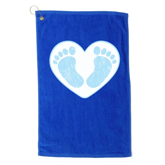 Newborn Feet Platinum Collection Golf Towel