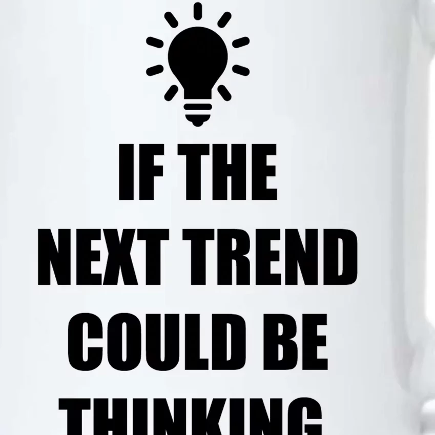 Next Trend Is Thinking Black Color Changing Mug