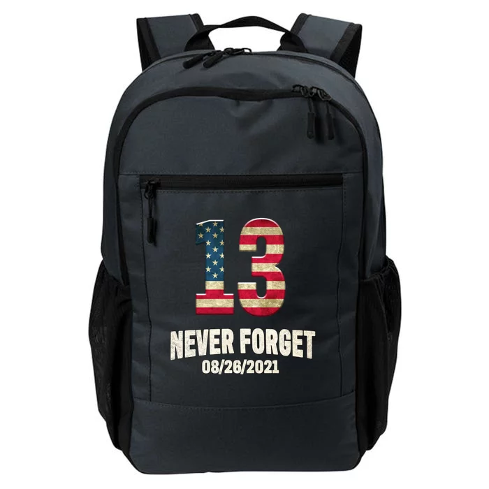 Never Forget 13 Service Members Kabul Afghanistan Airport Daily Commute Backpack