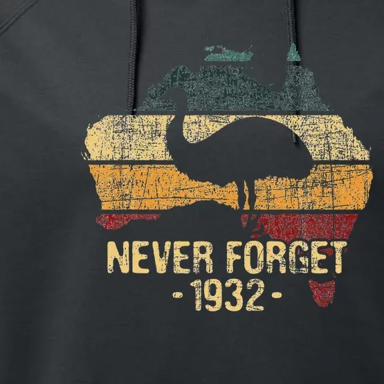 Never Forget 1932 Emu War Emu Lover Zookeeper Performance Fleece Hoodie