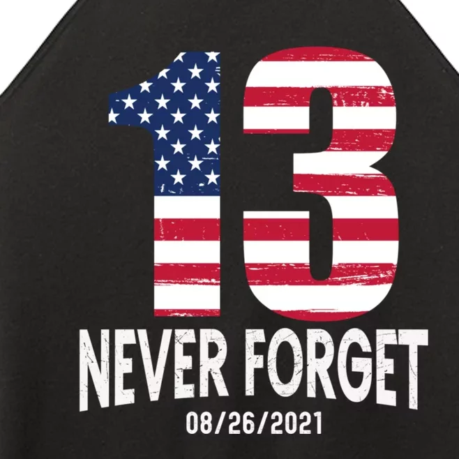 Never Forget 13 Service Members Kabul Afghanistan Airport Women’s Perfect Tri Rocker Tank