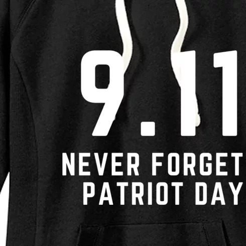 Never Forget 9 11, September 11 Events Never Forget Shirt, Flag American Shirt Women's Fleece Hoodie